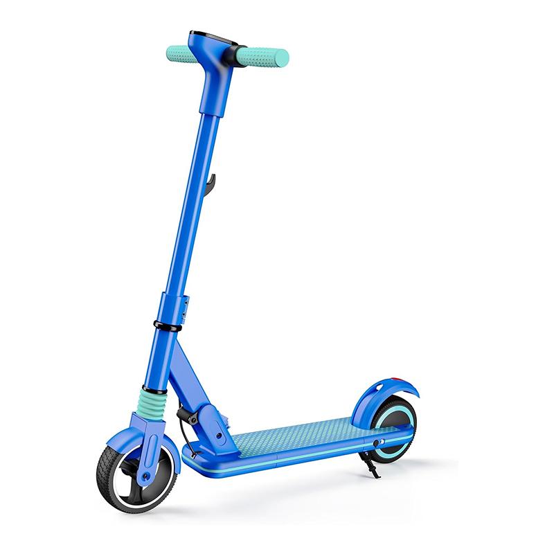 Складной электрический самокат, Детский электросамокат, 350 Вт, Двойной тормоз, Максимальная скорость 14 км/ч, для детей 6-12 лет