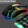 S1 LED Luminous Backlight USB Wired Mouse for Dell Lenovo HP PC Computer Laptop Desktop Mute Office Computer Gaming Gamer Mouse