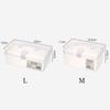 Portable Household Waterproof Mask Storage Box With Handle Medicine Chest Sundries Holder