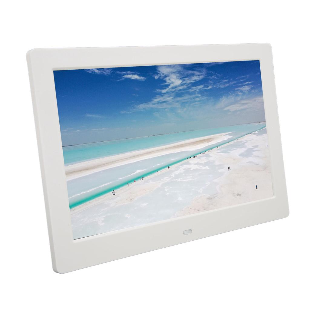 10-дюймовая цифровая фоторамка Многофункциональная WiFi IPS HD сенсорный экран Управление приложением Тонкая электронная