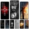 Христианская религиозная чехол для телефона с Иисусом Для Samsung Galaxy S24 S25 S23 S22 Ultra Note 10 20 Plus S20 S21 FE Чехол