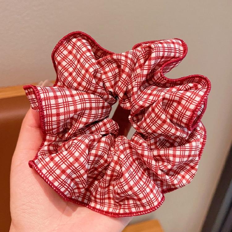 Элегантная резинка для волос Эластичные scrunchies Складчатые французские кольца для волос для элегантных причесок Подходит для длинных волос Эластичная резинка для волос
