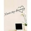 1 Sheet Slogan Wall Sticker, Stickers, Wall Decal, Vinly Decal For Home Decorations Spring Decoration Items Refesh Your Home, Rama Decoration Stickers