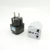 0V 10A 800W Universal EU GER AU Plug Adapter European Germany Chinese Power Socket Conversion Converter Travel White Plug