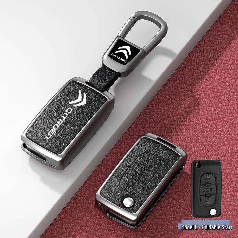Чехол и пряжка для автомобильного ключа для моделей Citroen C3XR, C4L, Tianyi, C5, C4 Sega, Elysee, C6