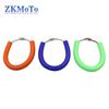 Universal Motorcycle Oval Exhaust Protector Can Cover For KTM Dirt Bike Accessories Silicone Guard Anti-hot 250 350 450 500 CC
