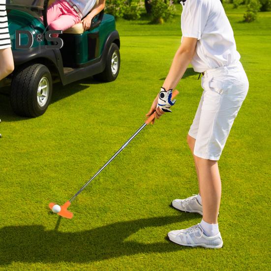 Паттер для гольфа, двухсторонний детский паттер, паттер для мини-гольфа, регулируемый паттер из нержавеющей стали для детей, подростков, взрослых