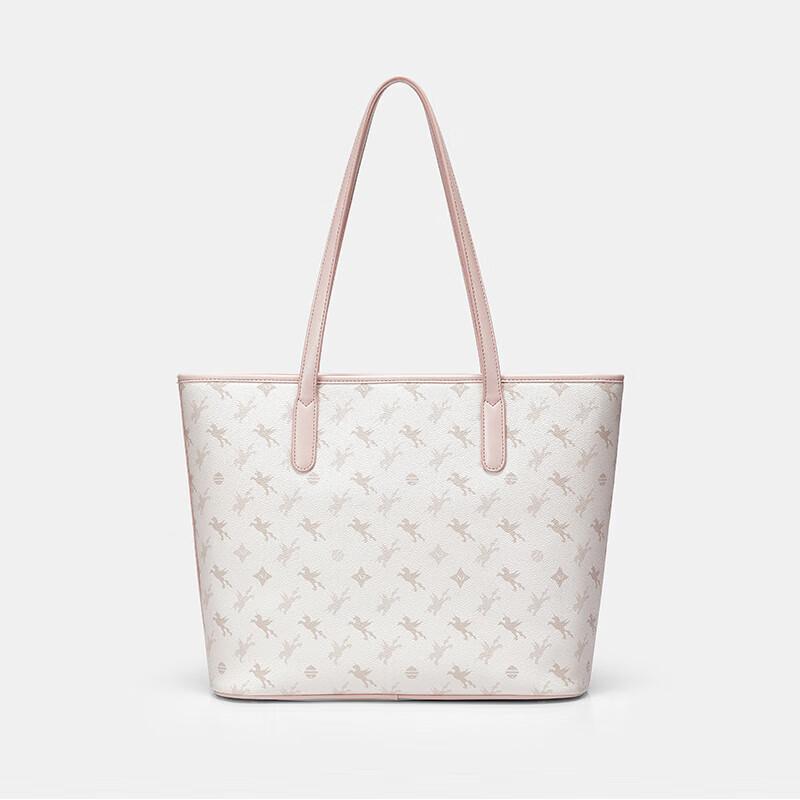 NUCELLE Tote Bag, Shoulder Bag, Handbag, Commute Bag, Pink, Large Size