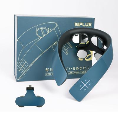 NIPLUX NECK RELAX 1S Уход за шеей Расслабление шеи и плеч Японский голос 6 16 уровней интенсивности Можно использовать во время расслабления Устройство Nisso Plus, Беспроводное,