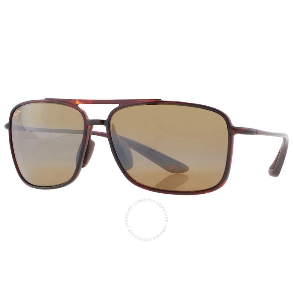 Maui Jim Kuapo Gap Hcl Bronze Navigator Unisex Sunglasses H437 10 61