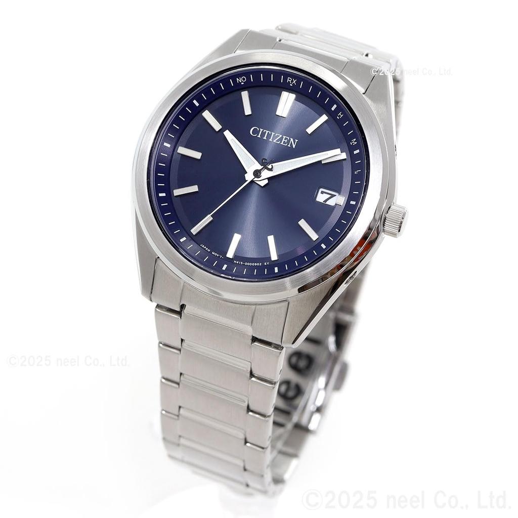 Citizen Коллекция Eco-Drive Радиоуправляемые Мужские Часы AS1080-65L Синий Циферблат