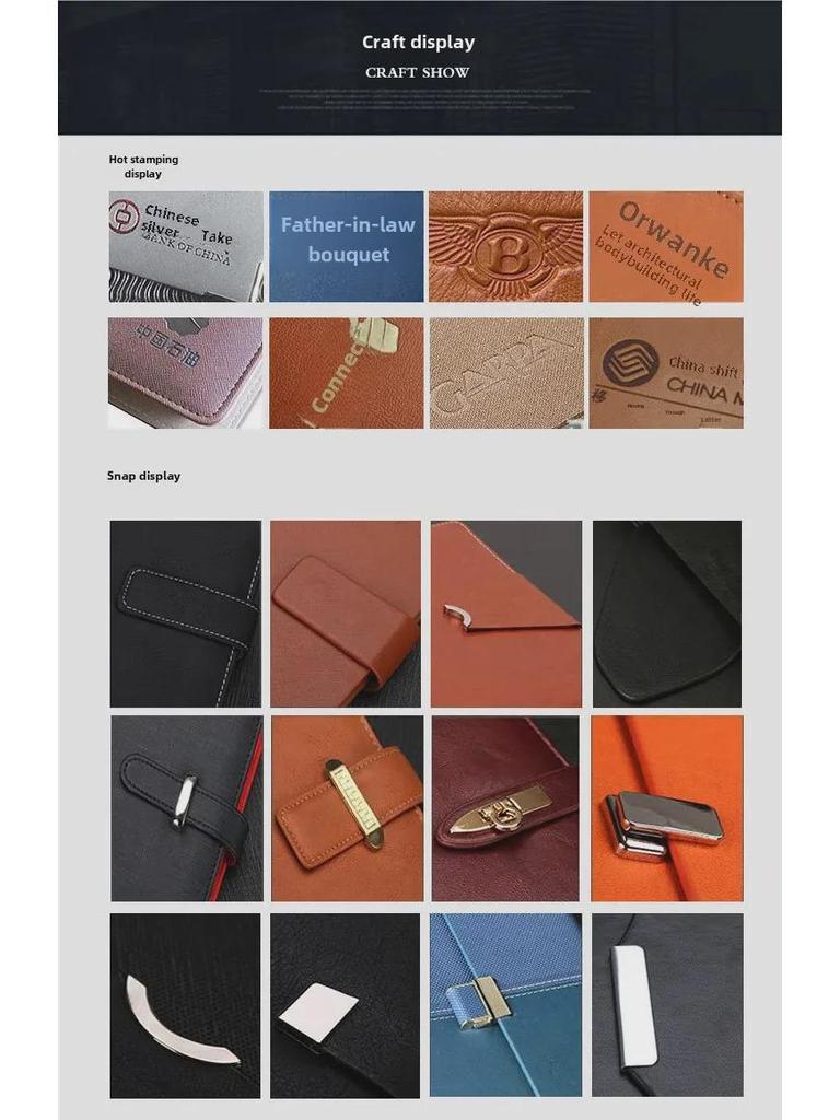 Многофункциональная кожаная папка-органайзер формата А4 для менеджера с калькулятором