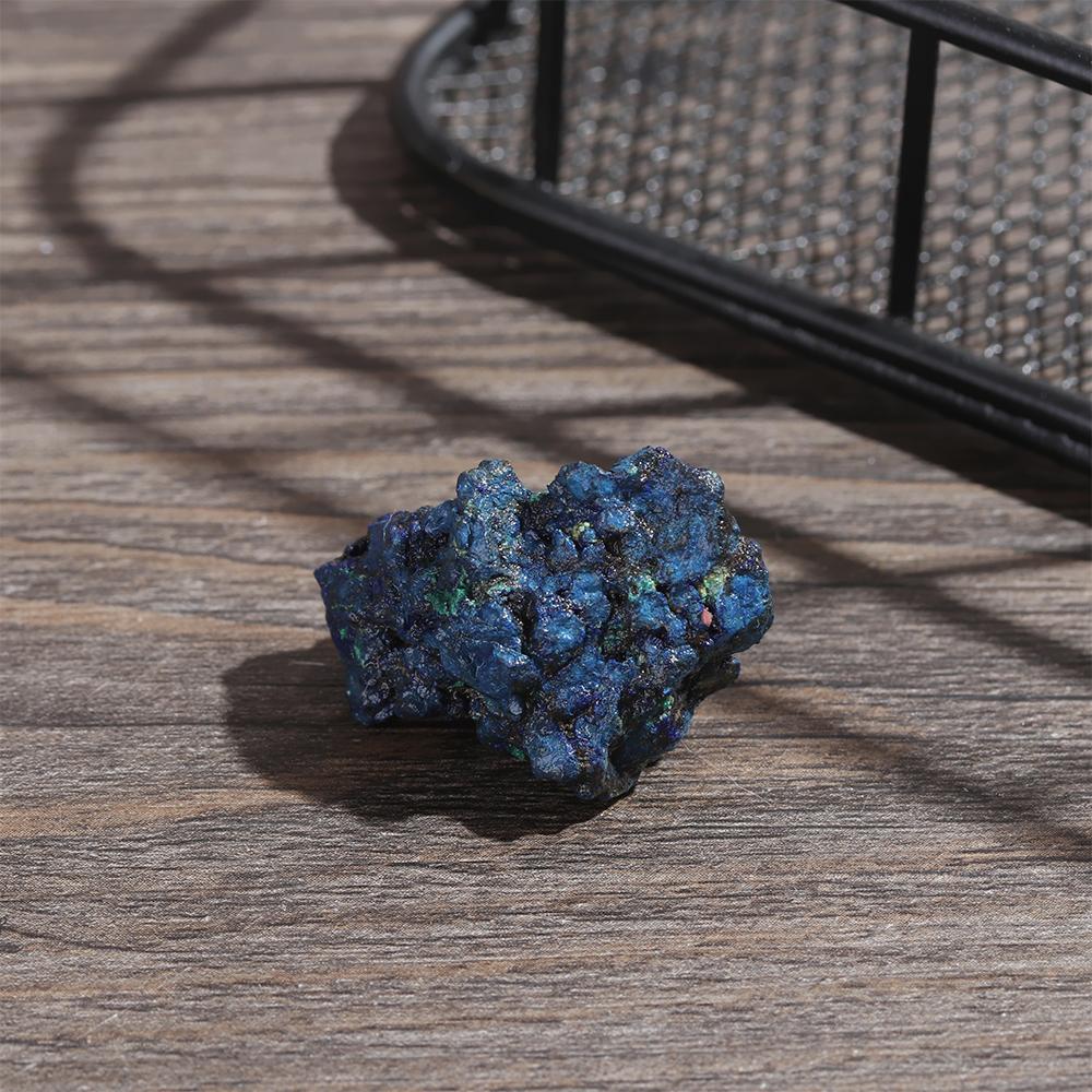 Raw Gemstone Home Decoration Malachite Geode Healing Stone Natural Azurite Ore Mineral Specimen