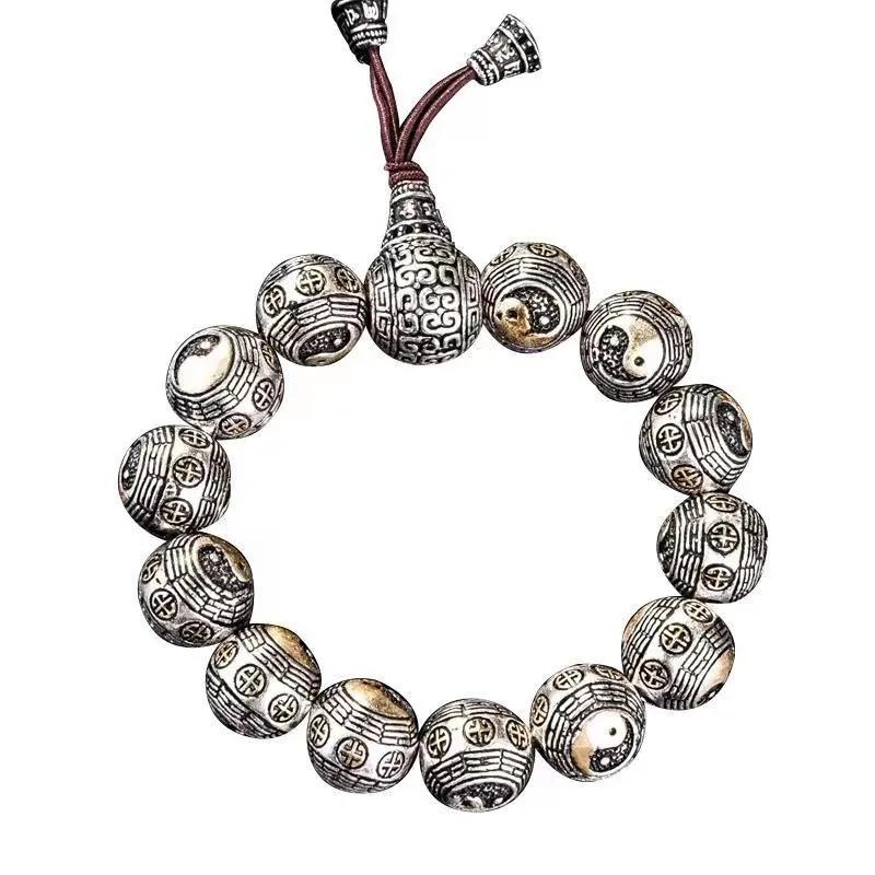 Старинный браслет-розарий с бусинами для вашего парня, Элегантный, Высококачественный, Красивый