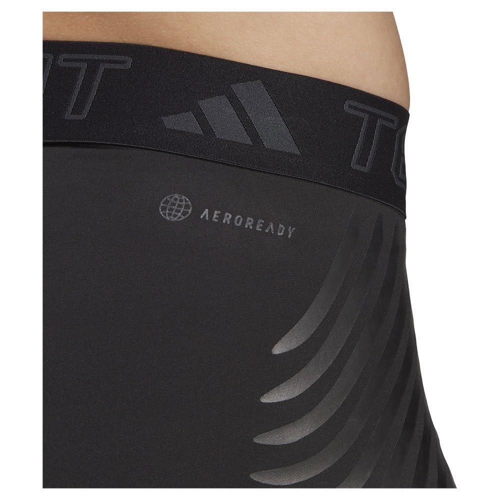 Мужские леггинсы полной длины Adidas TechFit Control x размера XL RHEON™, MMI02, Черный/Черный (HS9812),