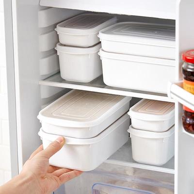 Бытовой пластиковый герметичный контейнер для хранения продуктов с крышкой для холодильника и кухни для зерновых