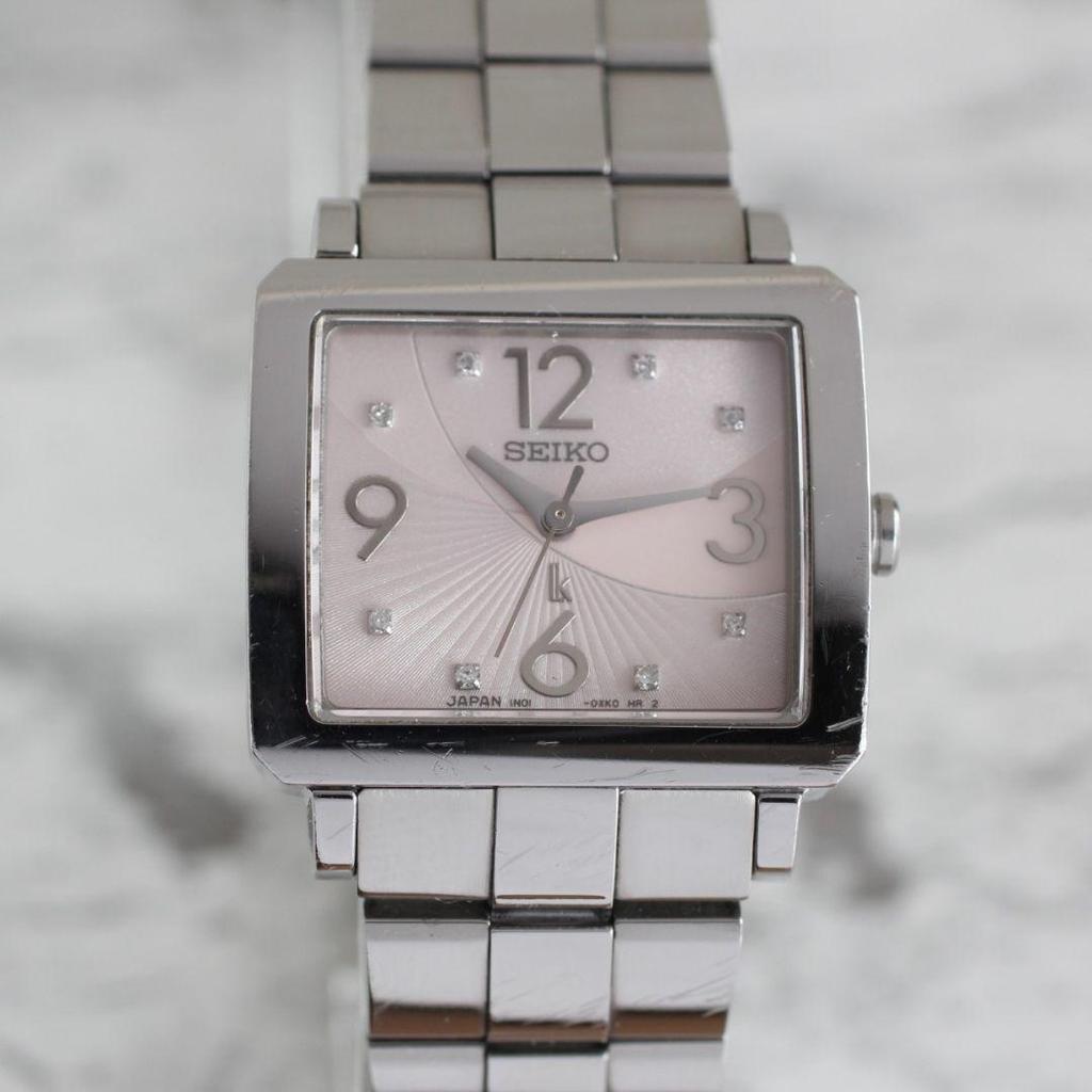 Used Working SEIKO LUKIA Watch Quartz 1N01-OLZO