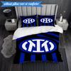 3PCS F.C. Internazionale Milano Printed Soft Bedding Set,Including 1pc Duvet Cover And 2pcs Pillowcases Perfect for Bedroom, Dormitory, Fan gift