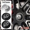 HSVK2 4PCS 147mm C-1028 17028 Car Styling Wheel Center Cap Hub Covers Badge For Mercedes Benz B/C/E/S Class A Class C200L GLC GLE CLA