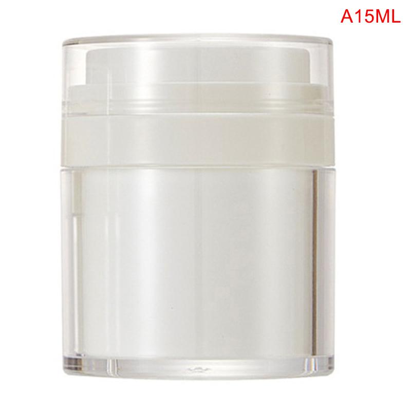 1 шт. безвоздушный косметический контейнер безвоздушный насос банка пустая акриловая бутылка для крема