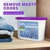 3 шт. Лавандовый влагопоглотитель для шкафа, многоразовый влагостойкий осушающий бокс для шкафа, гардеробной, технология очистки воздуха
