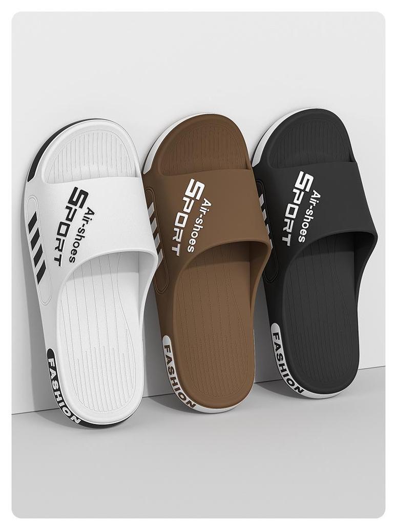 Men's Large Size Odor-Resistant Summer Slippers: New Widened Non-Slip Indoor Sports Shoes