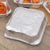 10Pcs Reusable Food Tin Foil Tray 6/7/8 Inch Air Fryer Tray Durable Aluminum Foil Box