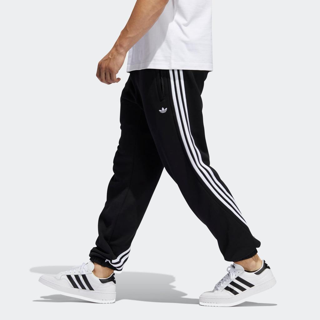 Adidas Originals Sweatpants Men's Black (Unisex) Knitted Sweatpants FM1521