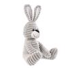 Apricot Lamb Grey Corduroy Bunny Plush Toy for Soft and Fluffy Grey Corduroy Bunny for Girls and 23cm Kids, Cute, Boys,