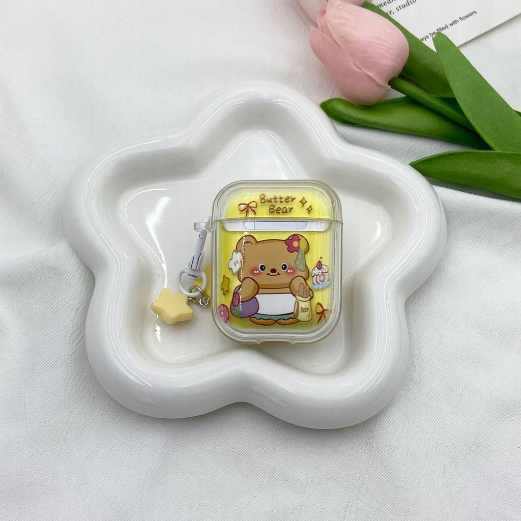 I11 rhombus cartoon cute for AirPods 1 /1 earphone protective case 1pro second and third generation new women