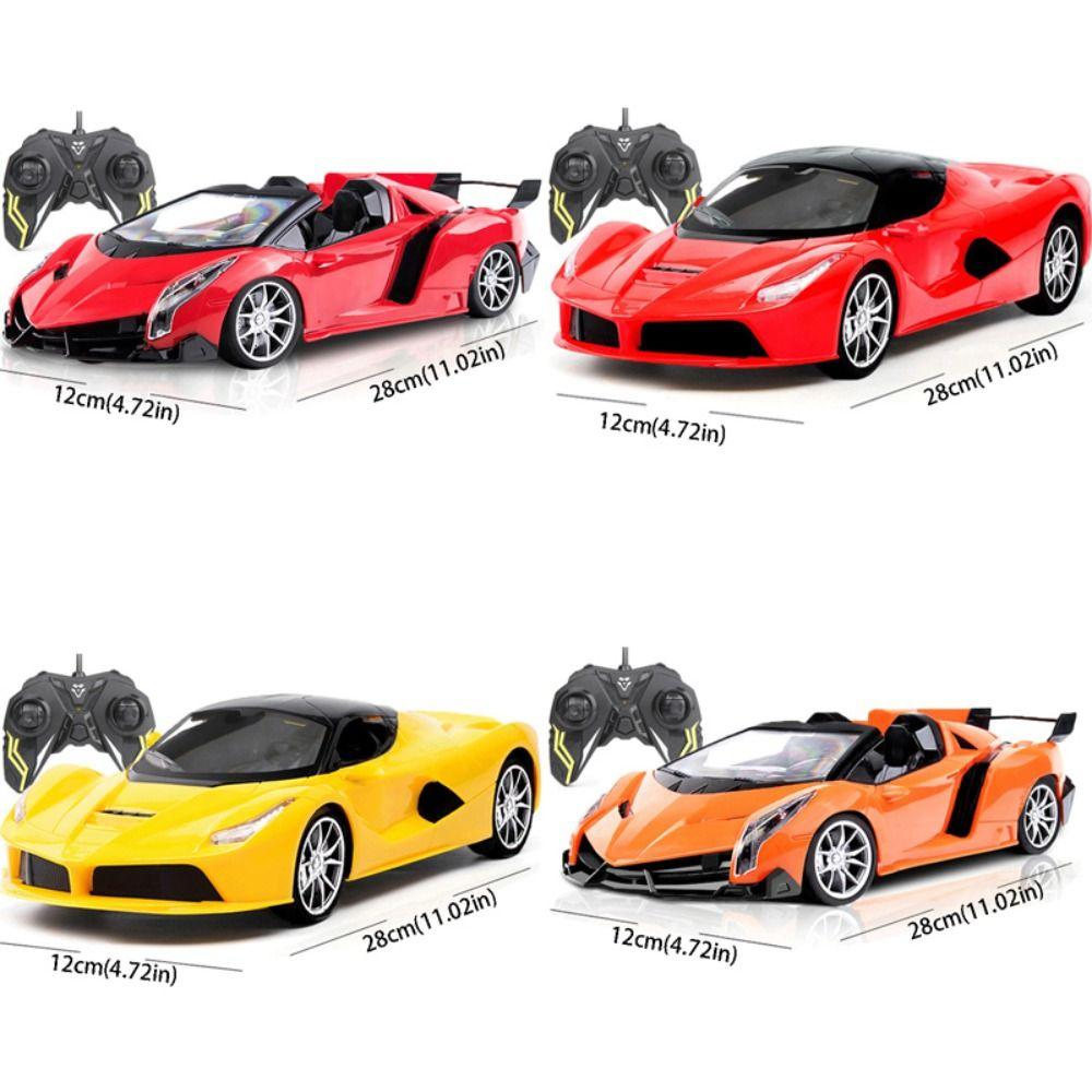 LED Light Drift RC Car Steering Wheel Remote Electric Toy High Speed Car Sports Car