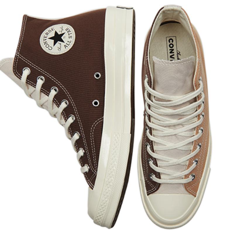 Converse Chuck Taylor All Star 1970-х Удобные и легкие высокие эспадрильи Унисекс Коричневый Хаки