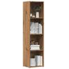 VidaXL Bookcase Artisan Oak 36x30x114 Cm Engineered Wood, Bookcase, Storage Cabinet, Shelf 855777