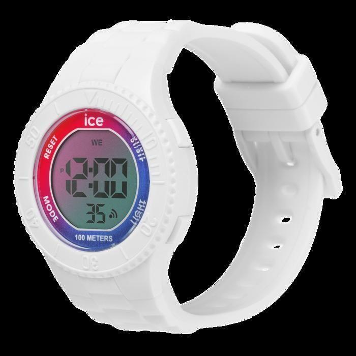 Montre ICE WATCH - Femmes - 021397 - Etanche 10 ATM - Bracelet en silicone blanc