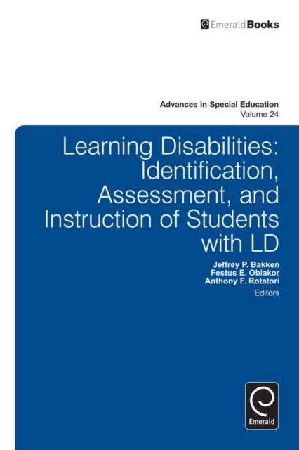 Книга Learning Disabilities : Identification, Assessment, and Instruction of Students with LD