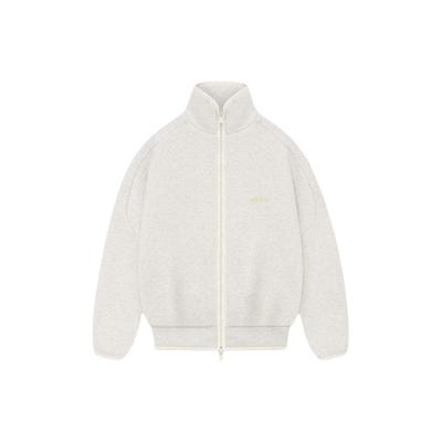 Adidas X Fear of God Athletics Толстая флисовая спортивная куртка Oatmeal Unisex Верхняя одежда белого цвета IW8920