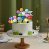 Мини-шарики для торта, красочные украшения на день рождения, свадьбу, для женщин
