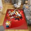 Aggretsuko Rug Floor Mat for Living Room or Bedroom Soft and Comfortable Carpet a Gift for Birthday and Holiday.