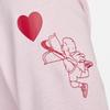 Nike Спортивная мужская футболка с длинным рукавом Розовая FV3994-663