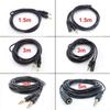 Audio Extension Cord 3.5 Stereo AUX Jack 3.5mm Cables Vehicle Connecting Line Male To Male 1.5m/3m/5m