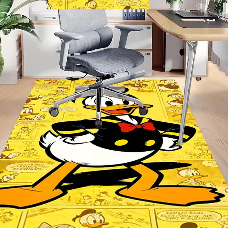 Dapper Duck'S Comic Adventure Carpet For Playroom Bedroom Living Room Sofa Home Decorkids Game Area Rug Nonslip Floor Mat