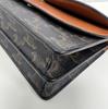 [Pre-Owned] Triomphe Classic Monogram Print Adjustable Shoulder Strap Coated Canvas With Lambskin Trim Wallet Crossbody Bag - Very Good #1SUKCG6