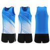 Men Women Track Field Training Suit Sprint Running Marathon Tank Top Gym Competition