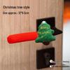 Christmas Cartoon Plush Door Handle Cover