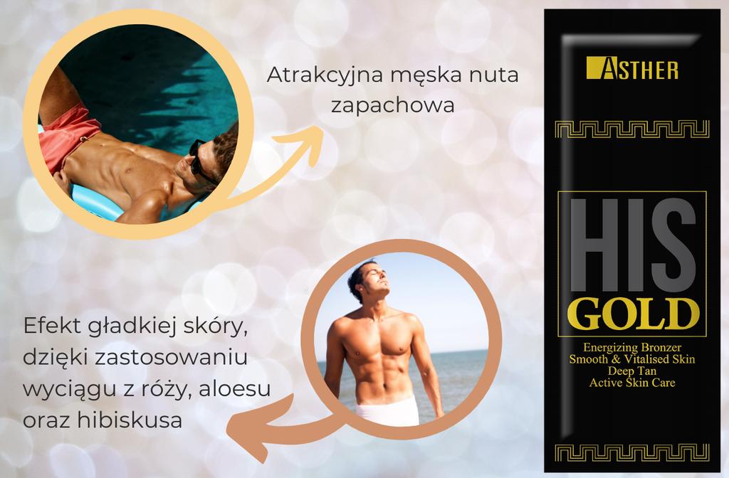 Asther His Gold Бронзер для мужчин для загара