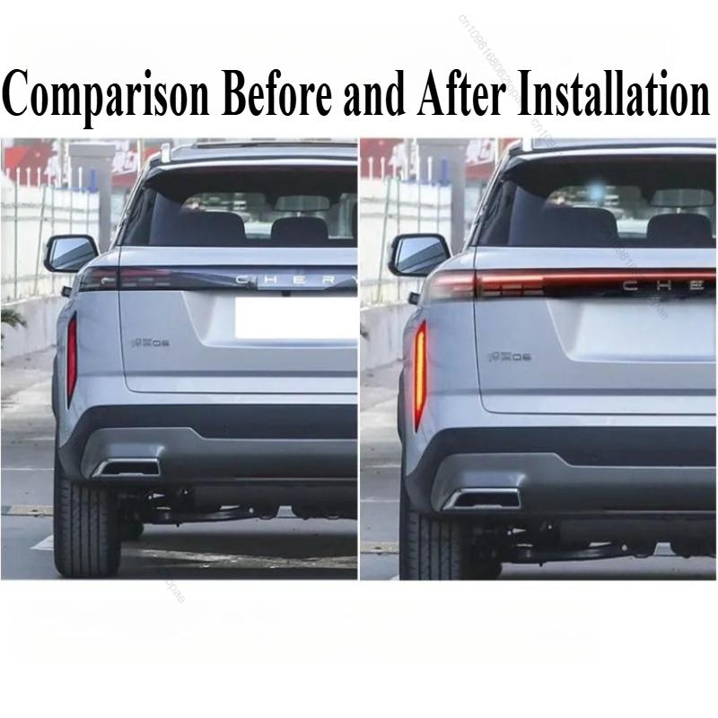 Для Jaecoo J7 -2025 Заводское Высококачественное Оптовое Автомобильное Светодиодное Заднее Бамперное Стоп-сигнал Поворотник Задний Светодиодный Предупреждающий Фонарь