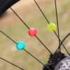 2Pcs Bike Wheel Lights Super Bright Waterproof Compact Size Ultralight Simple Installation Bicycle Spoke Lights Cycling Accessories