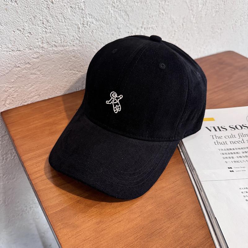 Хлопковая повседневная твиловая вышитая бейсболка, кепка для защиты от солнца с изогнутым козырьком