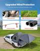 Truck Tent 5.5-6.0ft Waterproof PU2000 Truck Bed Camping Tent 2-3 Person
