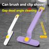 Многофункциональная вращающаяся щетка для ванной комнаты, жесткая щетка для углов ванной комнаты, щетка для пола, щетка для швов пола, щетка для чистки раковины